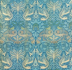 アンティークイラスト素材ウィリアム・モリス ボタニカルデザイン壁紙