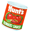アンティーク・レトロ背景透過PNG画像素材 トマトソース缶